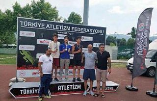 Osmangazili atletler madalyaya doydu