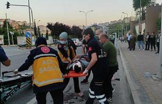 Otomobilin çarpıp kaçtığı bisiklet sürücü...