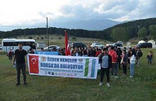 Özbek öğrenciler Bursa’da buluştu