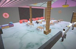 (Özel) Sanal evrenden aldığı kebap siparişlerine...