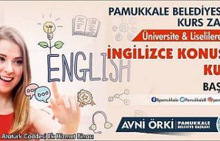 Pamukkale’de gençler bu yaz kurslara doyacak