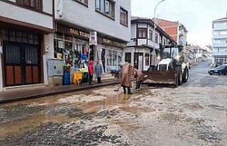 Pazaryeri’nde sel