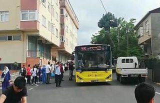 Pendik’te İETT otobüsünün camı patladı, yolcular...