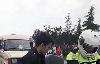 Polisler yine sınava girecekler için seferber oldu