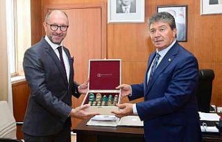 Rektör Erdal’dan KKTC’de önemli ziyaretler