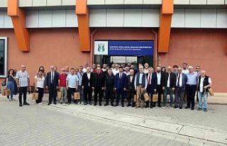 Rektör Sarıbıyık basın mensuplarıyla bir araya...