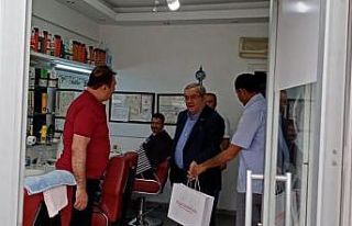 Reşat Erdoğan, ziyaretlerine devam ediyor