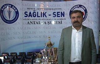 Sağlık çalışanları futbol turnuvası sona erdi