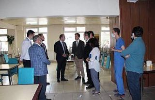 Sağlık Müdürü Şenkul, hastane ek hizmet binasını...