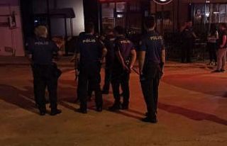 Saldırgan şahıs polisi harekete geçirdi