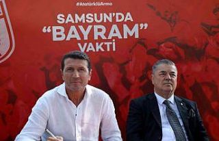 Samsunspor’da Bayram Bektaş dönemi başladı