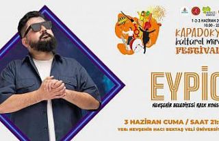 Sanatçı Eypio,  sevenleriyle buluşacak