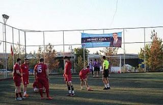 Sanayi esnafı 25 yıl sonra turnuvada ter döktü