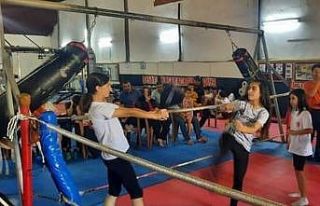 Sarıgöl’de kick-boks heyecanı