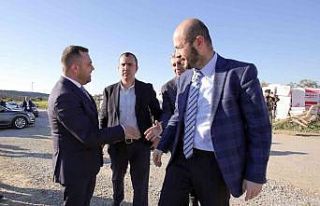 Seferihisar TOKİ proje alanına yeni çevre düzeni...