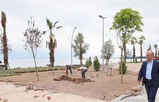 Şehit Nazım Ateş Parkı’nda çalışmalar sürüyor