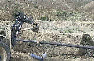 Sel felaketi sonrası bakım onarım çalışmaları...