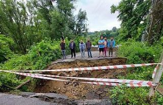 Sel Köprülerde ağır hasar bıraktı, Gümeli alternatif...