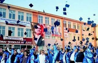 Simav Teknoloji Fakültesi’nde mezuniyet coşkusu