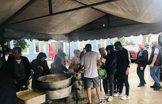 Söğütalan köyü hayrı yapıldı