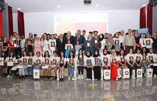 ’Söz uçar yazı kalır’ projesinin ödül töreni...