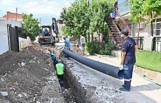 Spil Mahallesi’nde kanalizasyon sorunu çözüme...