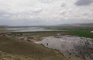 Sungurlu’da tarım arazileri sular altında kaldı