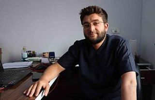 Suriye’deki fizik tedavi merkezinde savaşın yaraları...