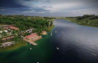 Tahtalı Göleti Doğa Park projesi hızla ilerliyor