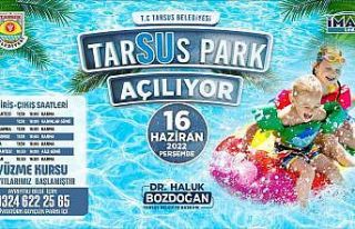 Tarsus Su Park açılıyor