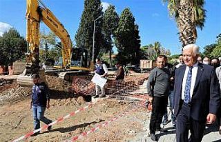 Taşhan Sitesi esnafı suya kavuşuyor