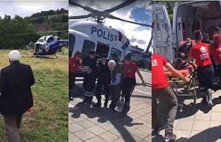 Taşkınların yaşandığı Bartın’da hasta vatandaşlara...