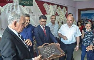 Taşköprü Halk Eğitim Merkezinde yıl sonu sergisi