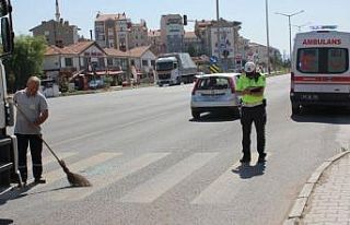Tavşanlı’da trafik kazası: 1 yaralı