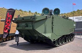 TCG Anadolu’nun zırhlı amfibi hücum aracı hazır