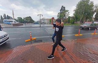 Tekirdağ’da sağanak yağış