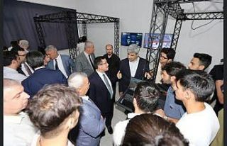 Teknoloji laboratuvarı törenle hizmette