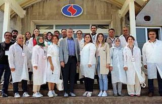 Tekstil öğretmenleri SANKO tekstilde işbaşı eğitimine...