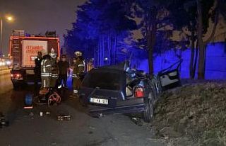 TEM Otoyolu’nda feci kaza: 1 ölü, 1 yaralı