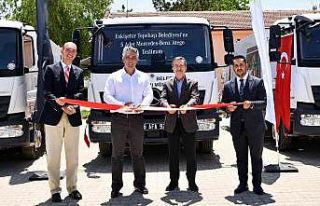 Tepebaşı temizlik işleri filosuna önemli takviye