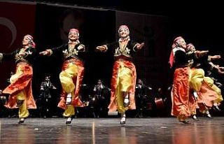 Tepebaşı’nda Yıl Sonu Halk Dansları Gösterisi