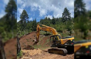 Toroslar’da yol çalışmaları sürüyor