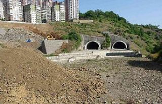 Trabzon’daki Kanuni Bulvarı’nda viyadük ve tünel...