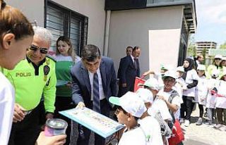 Trafik eğitim parkında 20 bin 399 öğrenci eğitim...