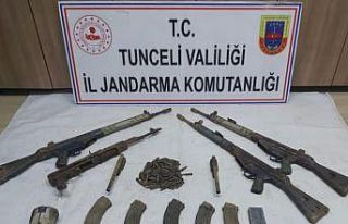 Tunceli’de Eren-Abluka7 operasyonunda silah ve yaşam...