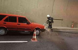 Tüneller bölgesinde acil durum tatbikatı gerçekleştirildi