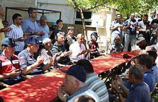 Turan Mahallesi’nde ’Şükür Duası’ yapılarak...