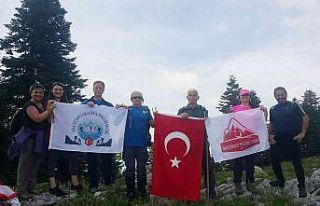 Türkiye’nin ilk kadın dağcısı Sinop’un zirvesine...