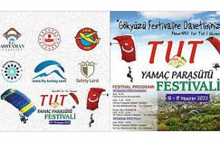 Tut’ta Yamaç Paraşütü Festivali düzenlenecek