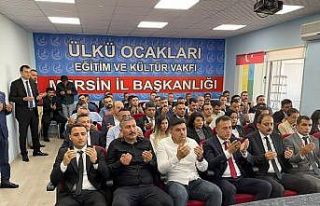 Ülkü Ocakları Mersin İl Başkanlığında görev...